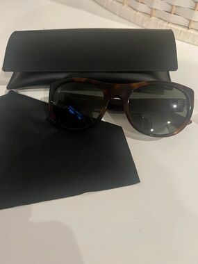 YSL Saint Laurent Maxime SL 798 003 Sunglasses Women's Tortoise New 54 21 140